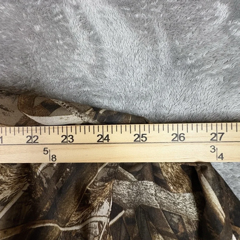 Drake Men's XL Hunting Realtree Camo 1/4 Zip Fleece Pullover Jacket SEE DESCRIPT - Picture 15 of 16